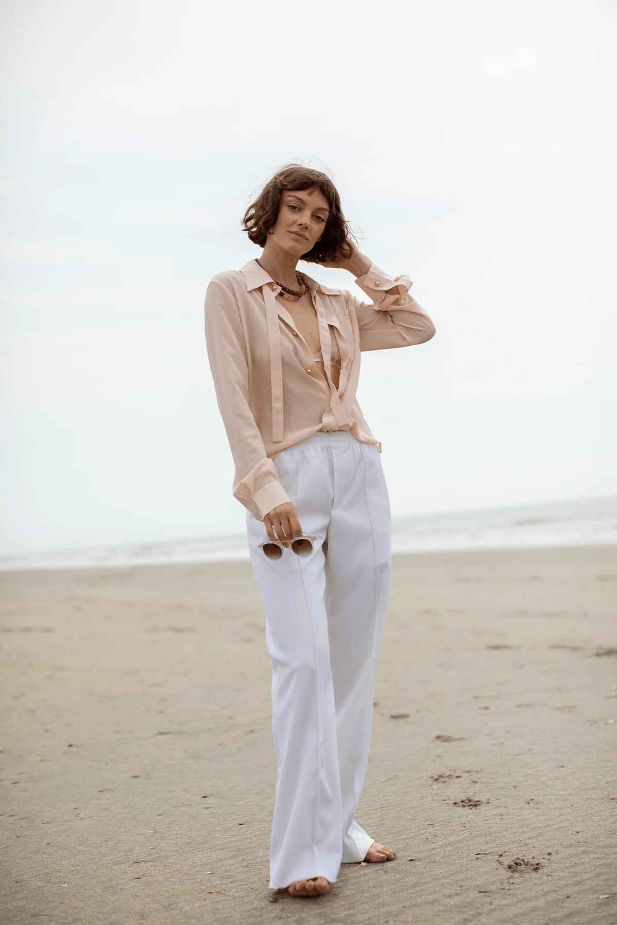 Prep Trouser in Ivory - Image 5