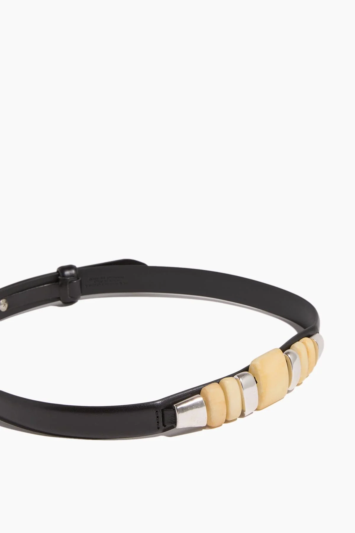 Raissa Paradise Belt in Ecru/Silver - Image 3