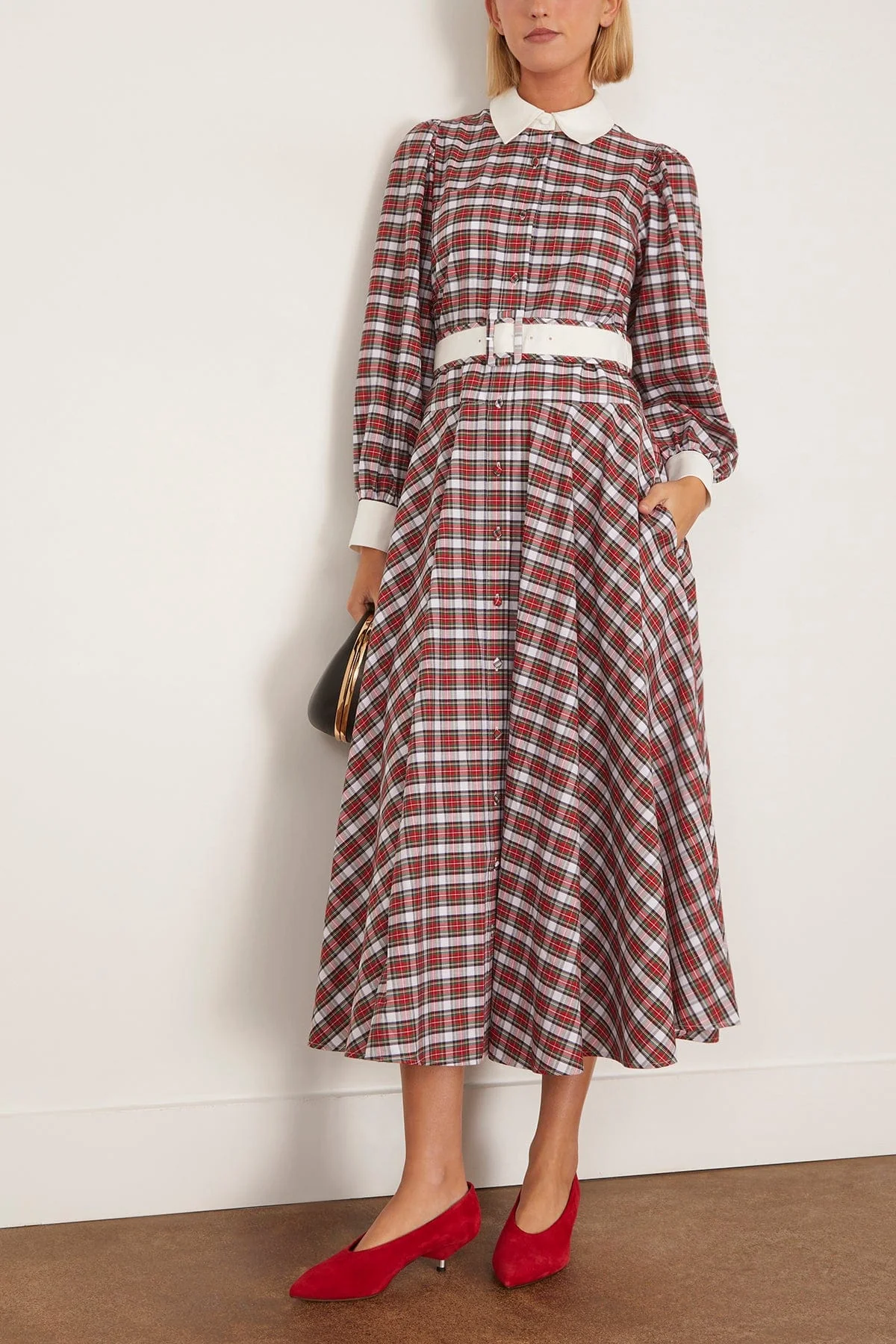 Randolph Dress in Alpine Plaid - Image 2