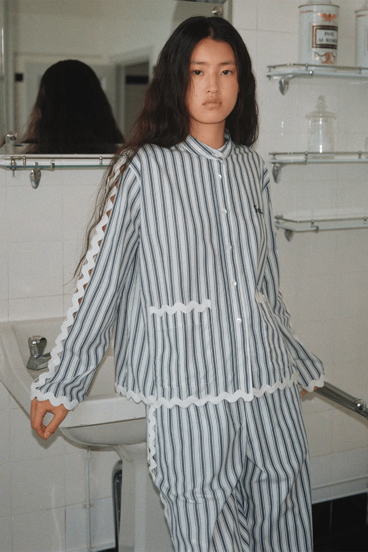 Richa Sleepwear Pajama Set in Multi - Image 5
