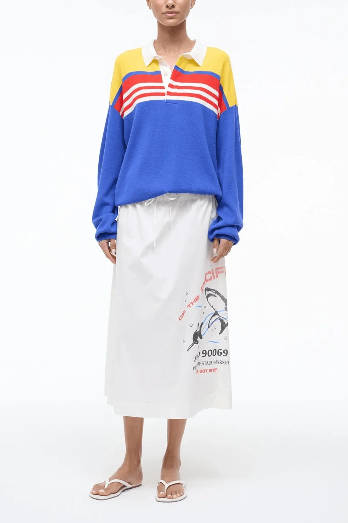 Sail Top in Royal Multi Stripe - Image 2