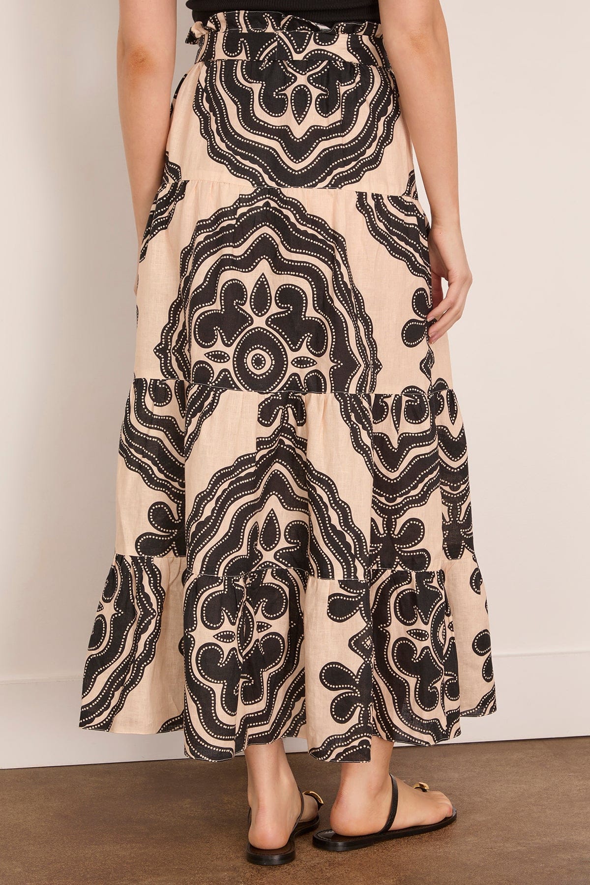 Sanaa Skirt in Niku Cream - Image 4