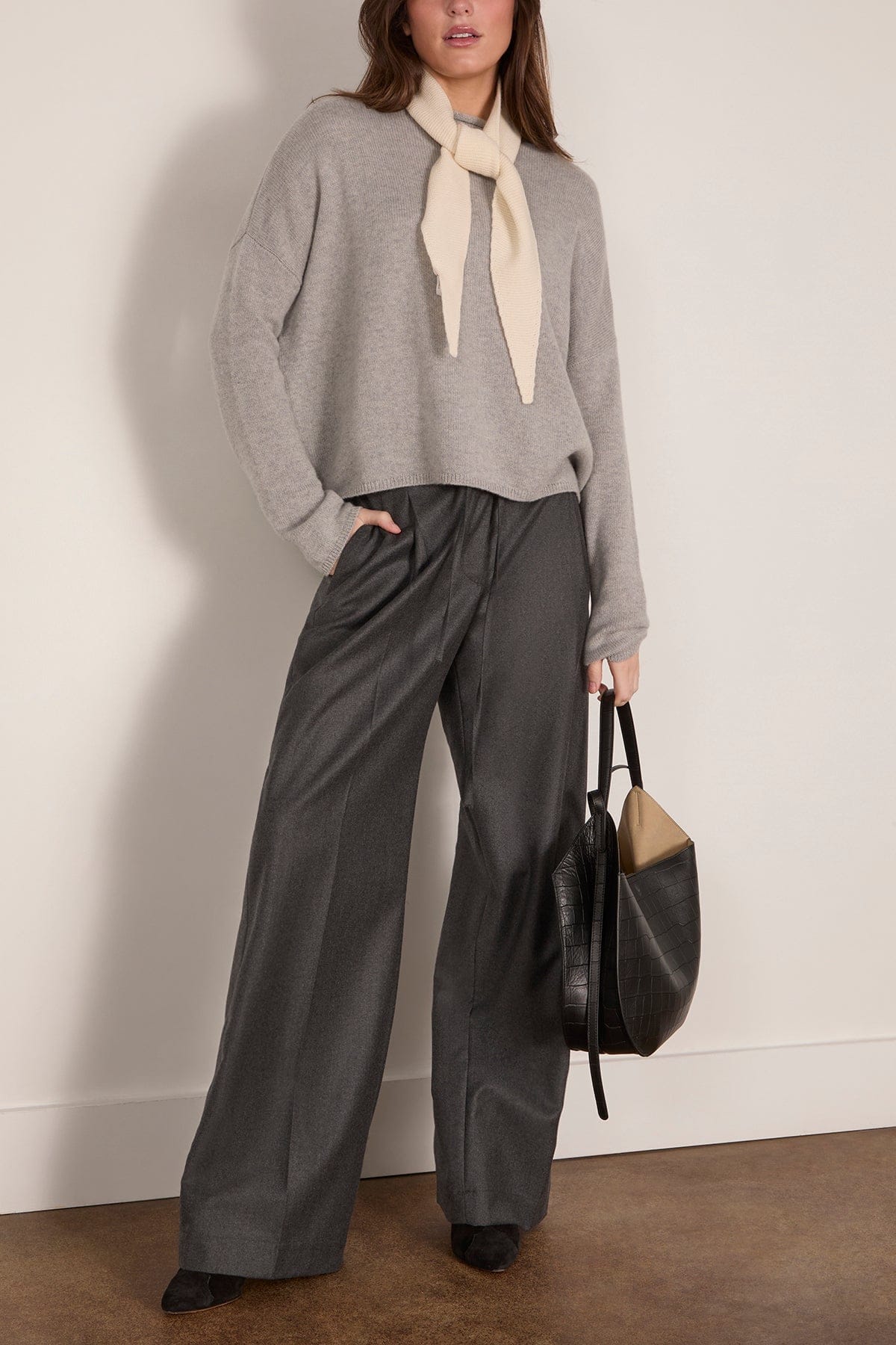 Sandy Sweater in Dove Grey - Image 2