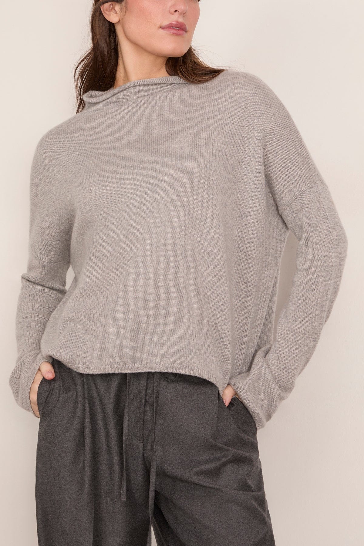 Sandy Sweater in Dove Grey - Image 3