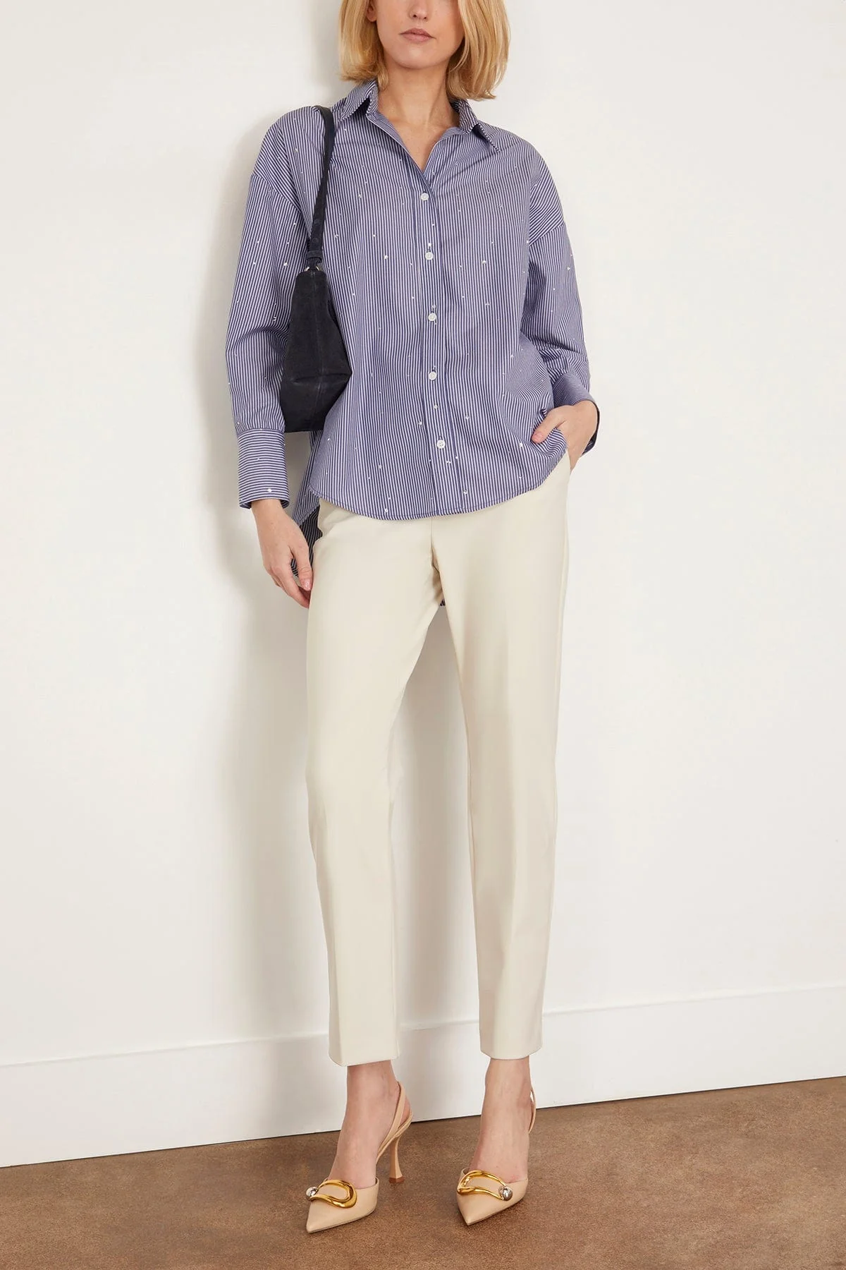 Scuba Slim Carine Trouser in Cement - Image 2
