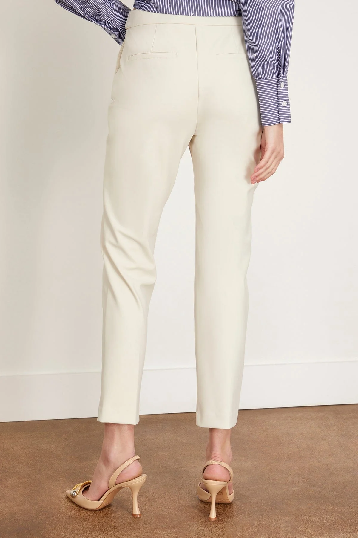 Scuba Slim Carine Trouser in Cement - Image 4