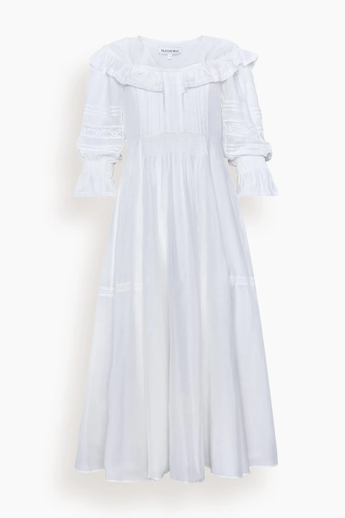 Selena Dress in White