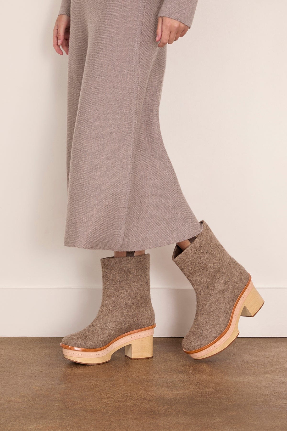 Sesley Boot in Grey Melange - Image 2