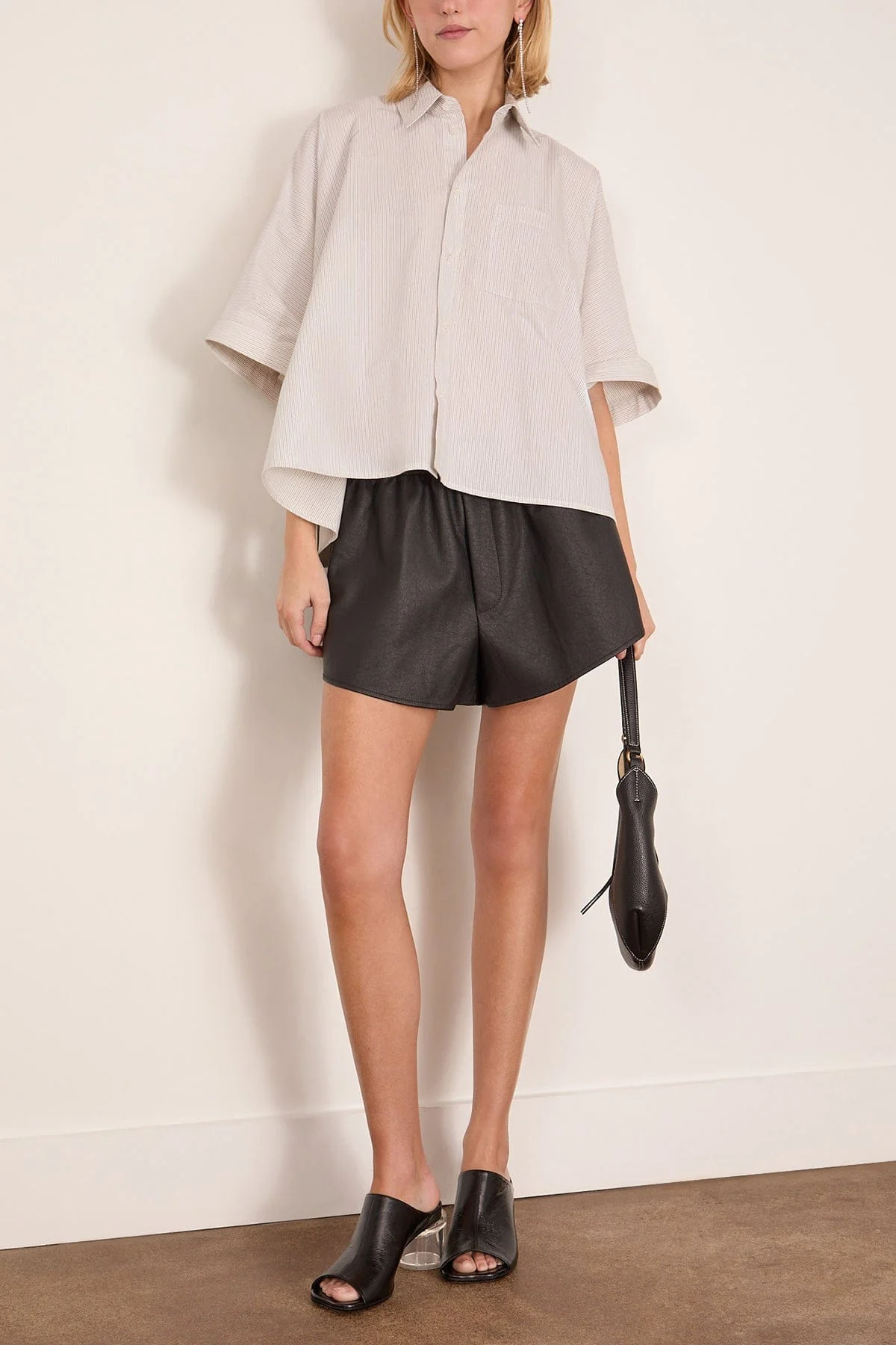 Shirt in Off White/Grey - Image 2