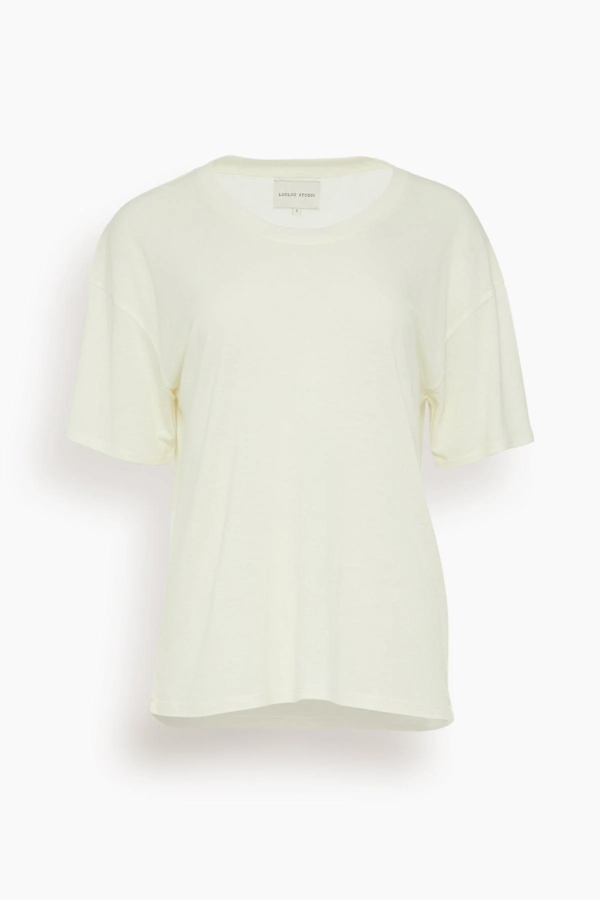 Short Sleeved T-Shirt in Ivory
