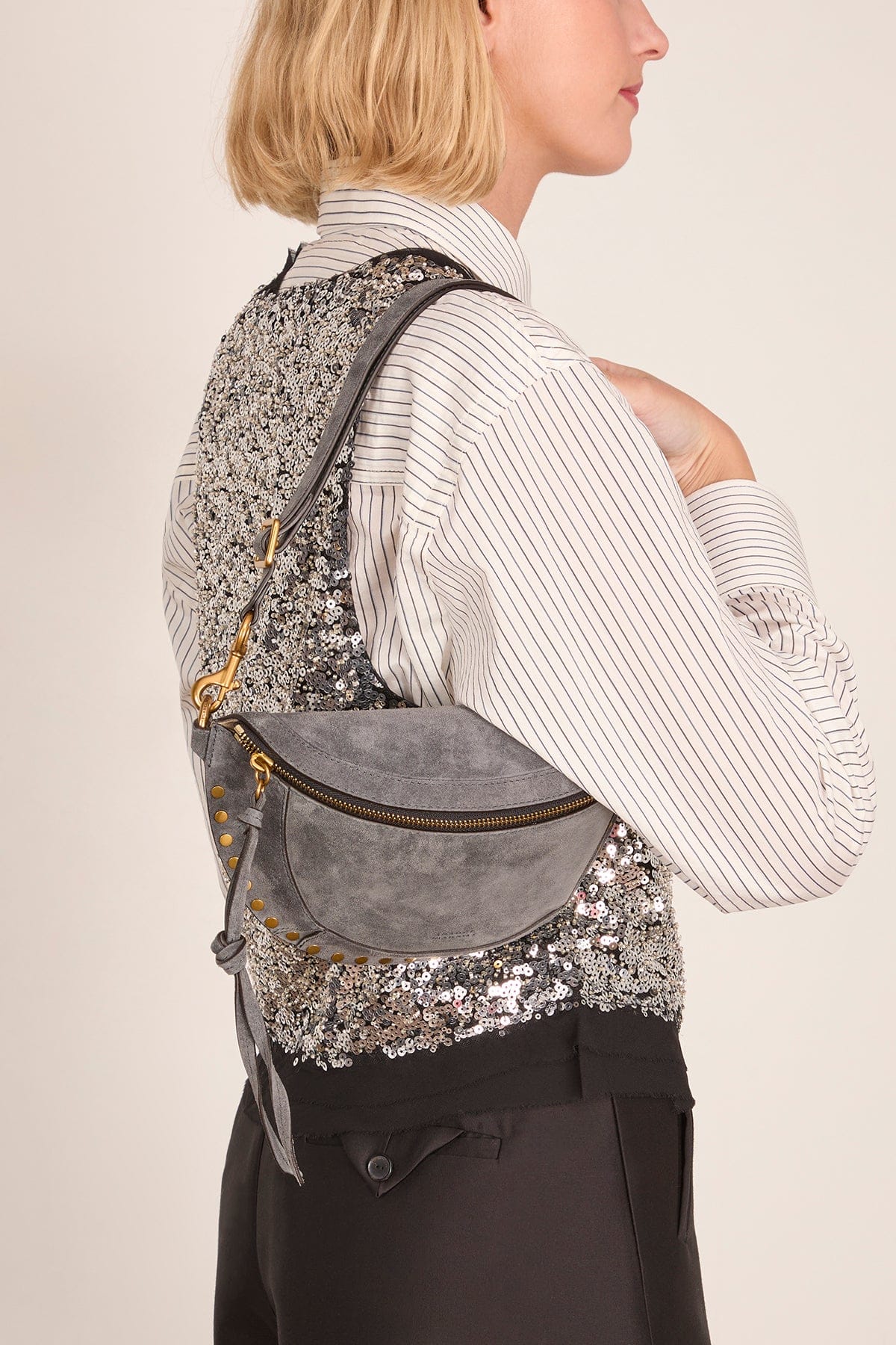 Skano Belt Bag in Asphalt - Image 2