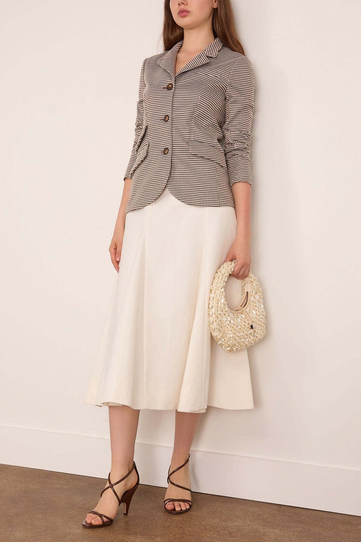 Slade Blazer in Brown - Image 2
