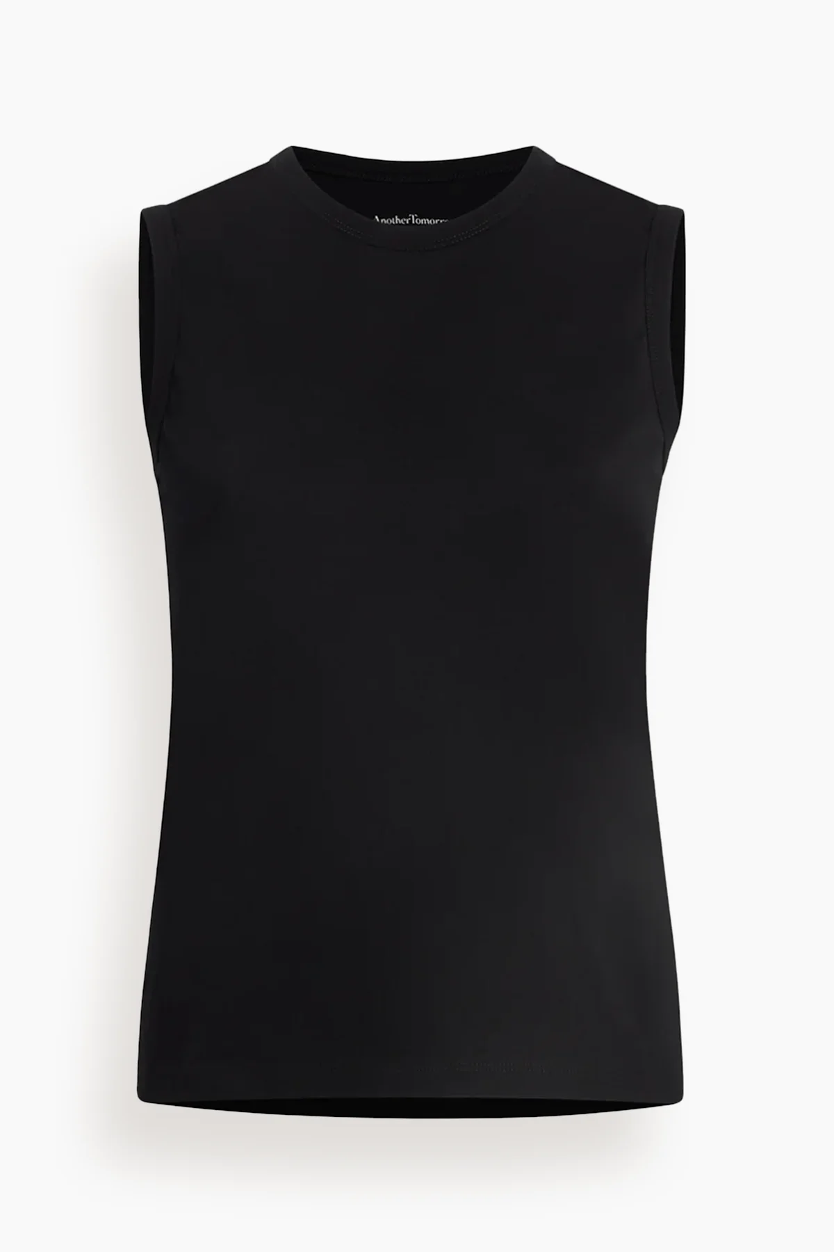 Sleeveless Tee in Black