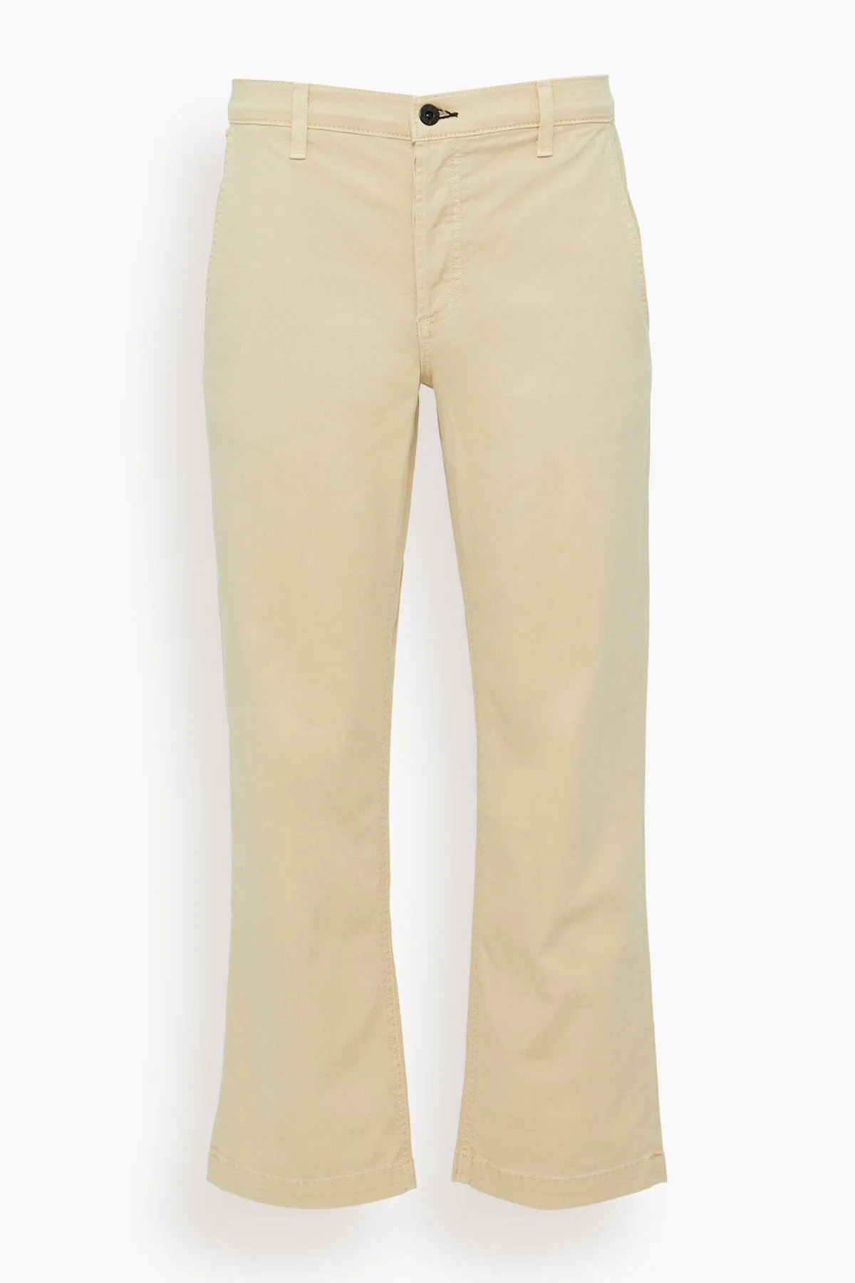 Slim Chino Pant in Washed Ecru