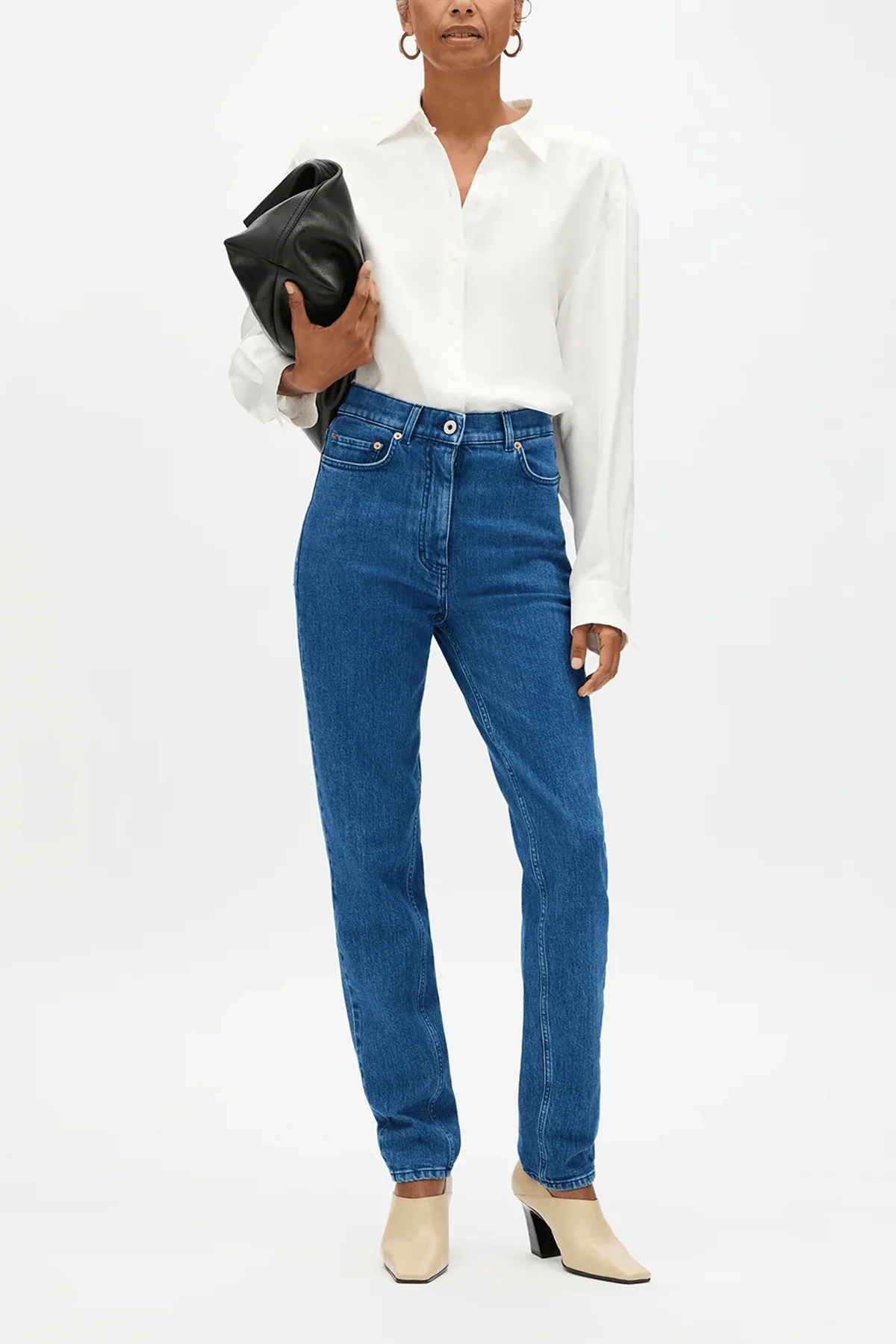 Slim Denim Pant in Rinsed - Image 2