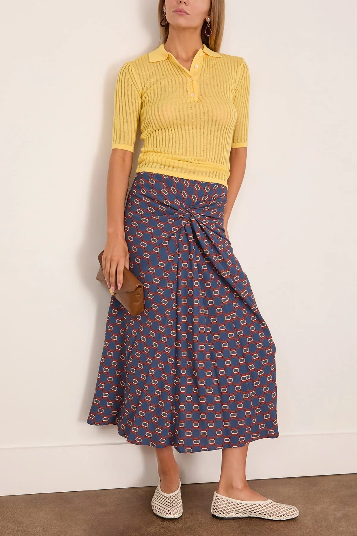 Smila Skirt in Blue - Image 2