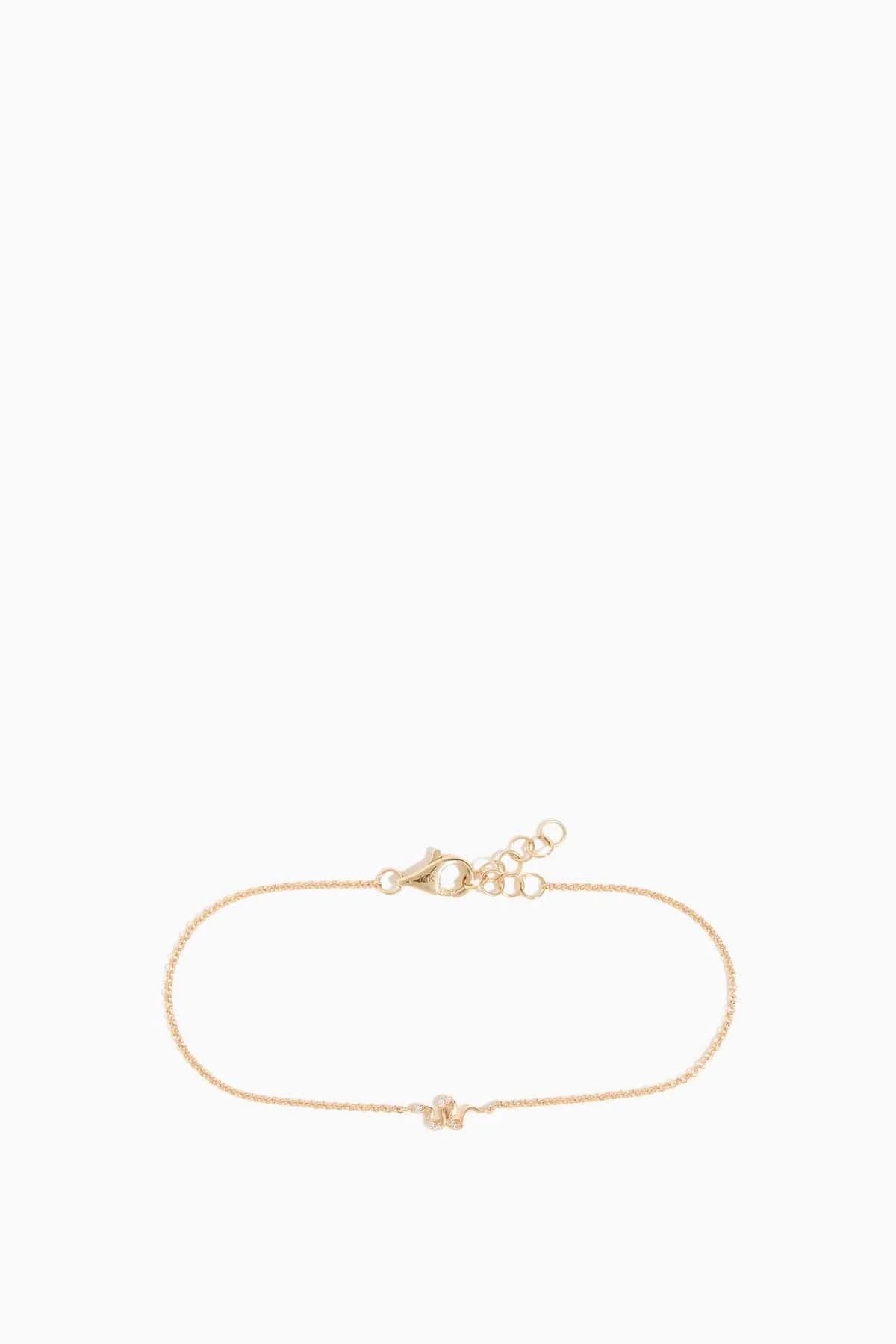 Snake Chain Bracelet in 14k Yellow Gold