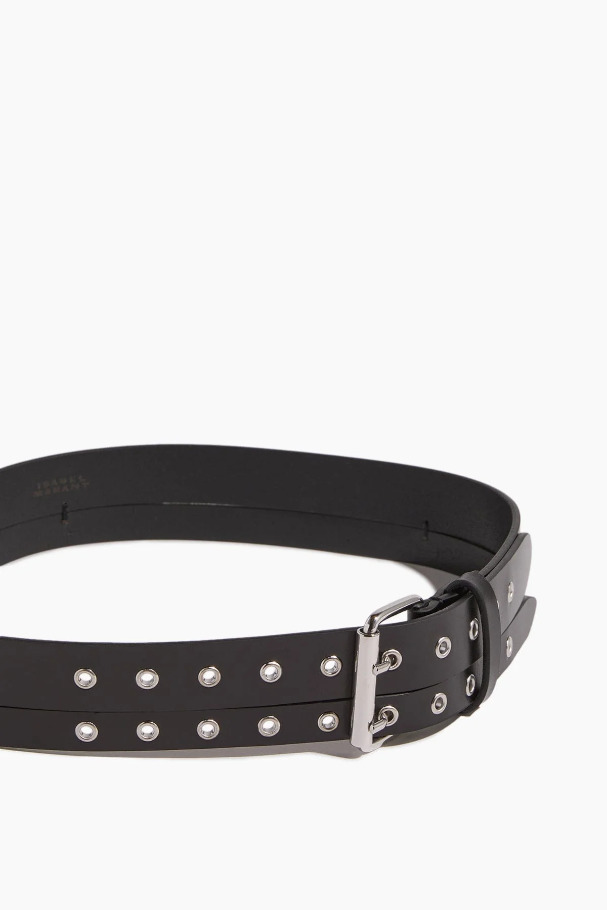 Split Belt in Black/Silver - Image 3
