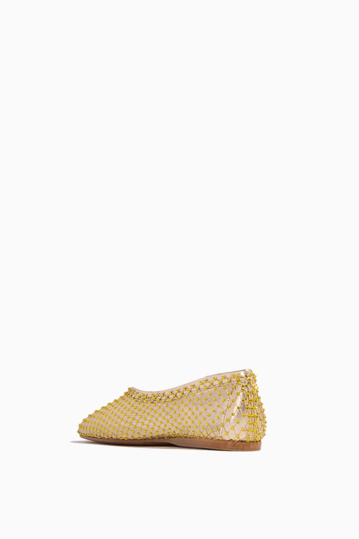 Strass Mesh Ballerina Shoes in Reflex - Image 3