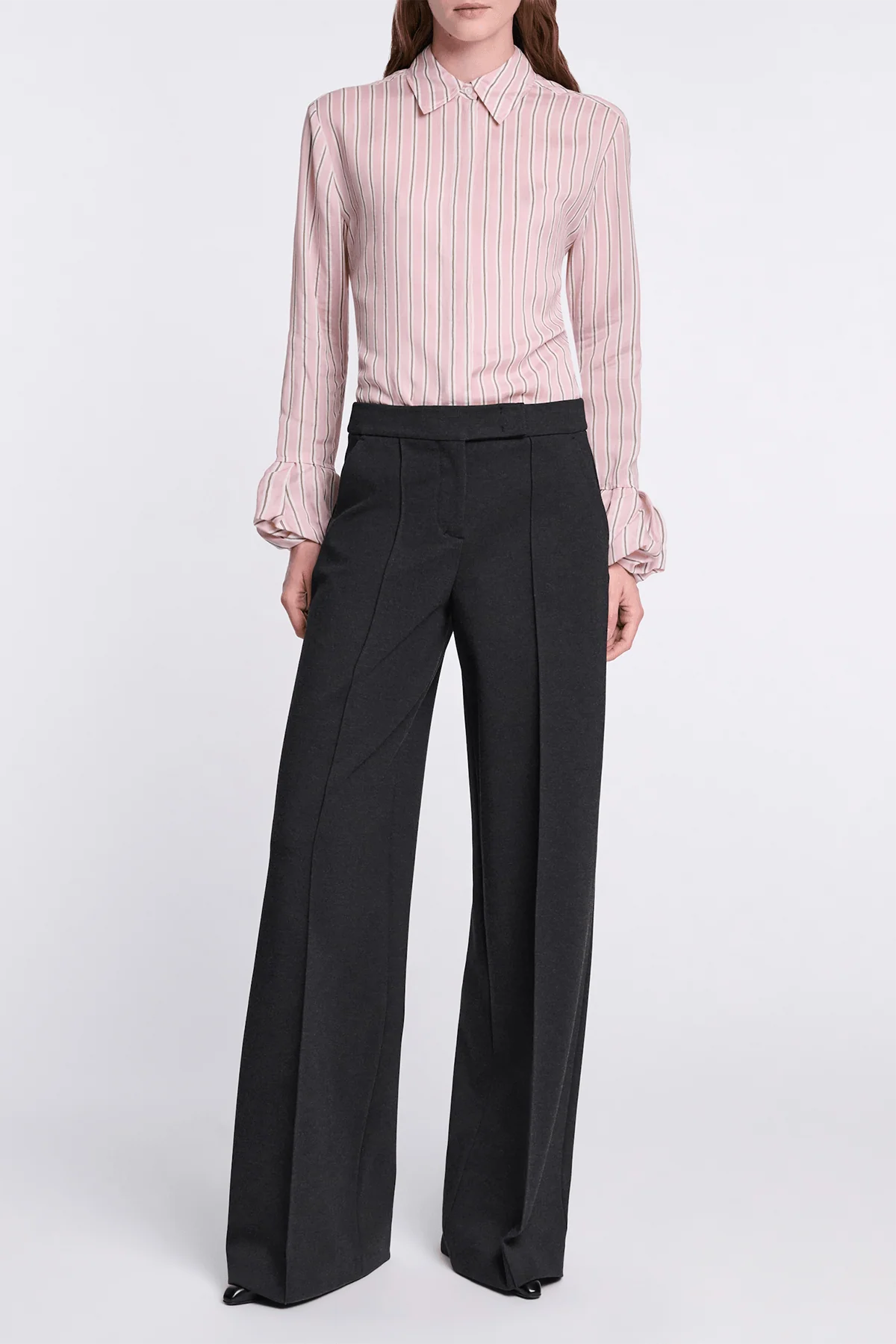 Striped Ease Blouse in Rose Stripe - Image 2