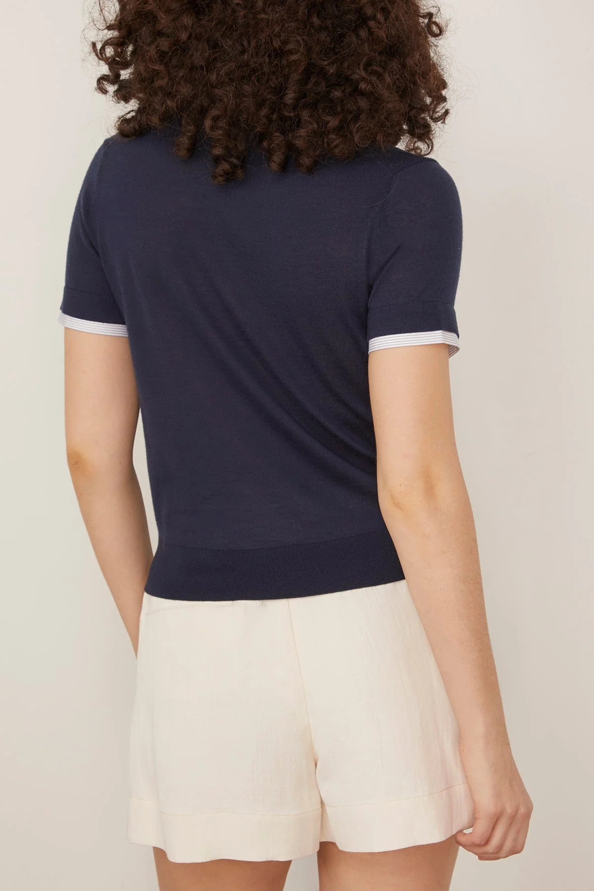 Study Polo in Navy - Image 4