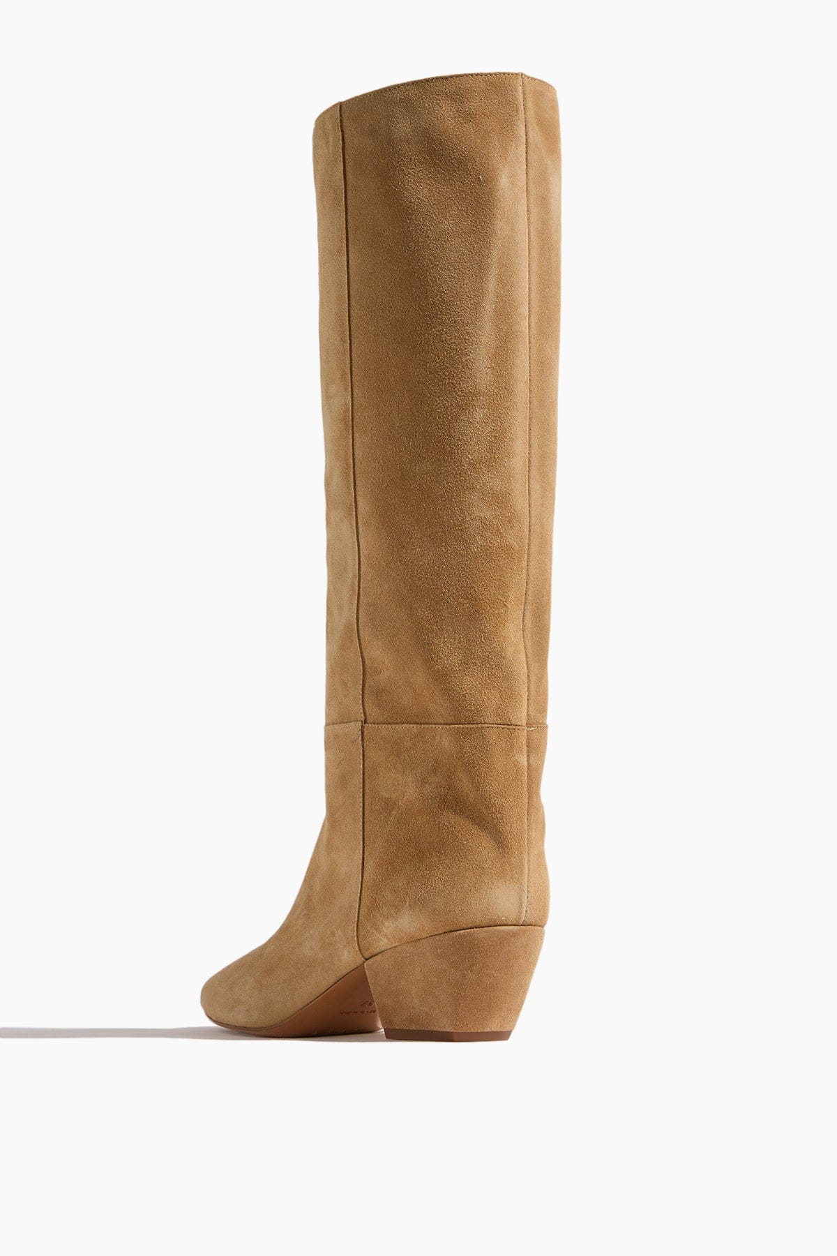 Suede High Boots in Ambra - Image 3