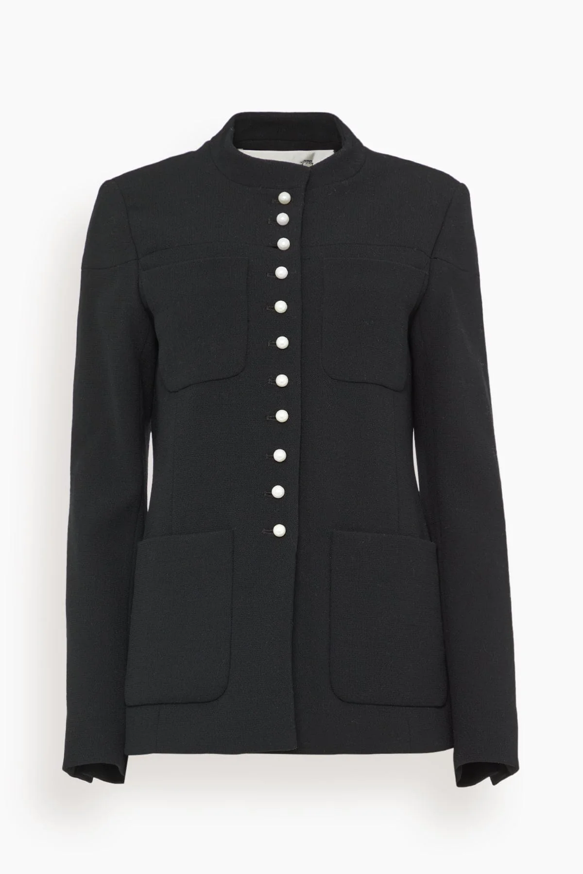 Suzette Sportswear Jacket in Black