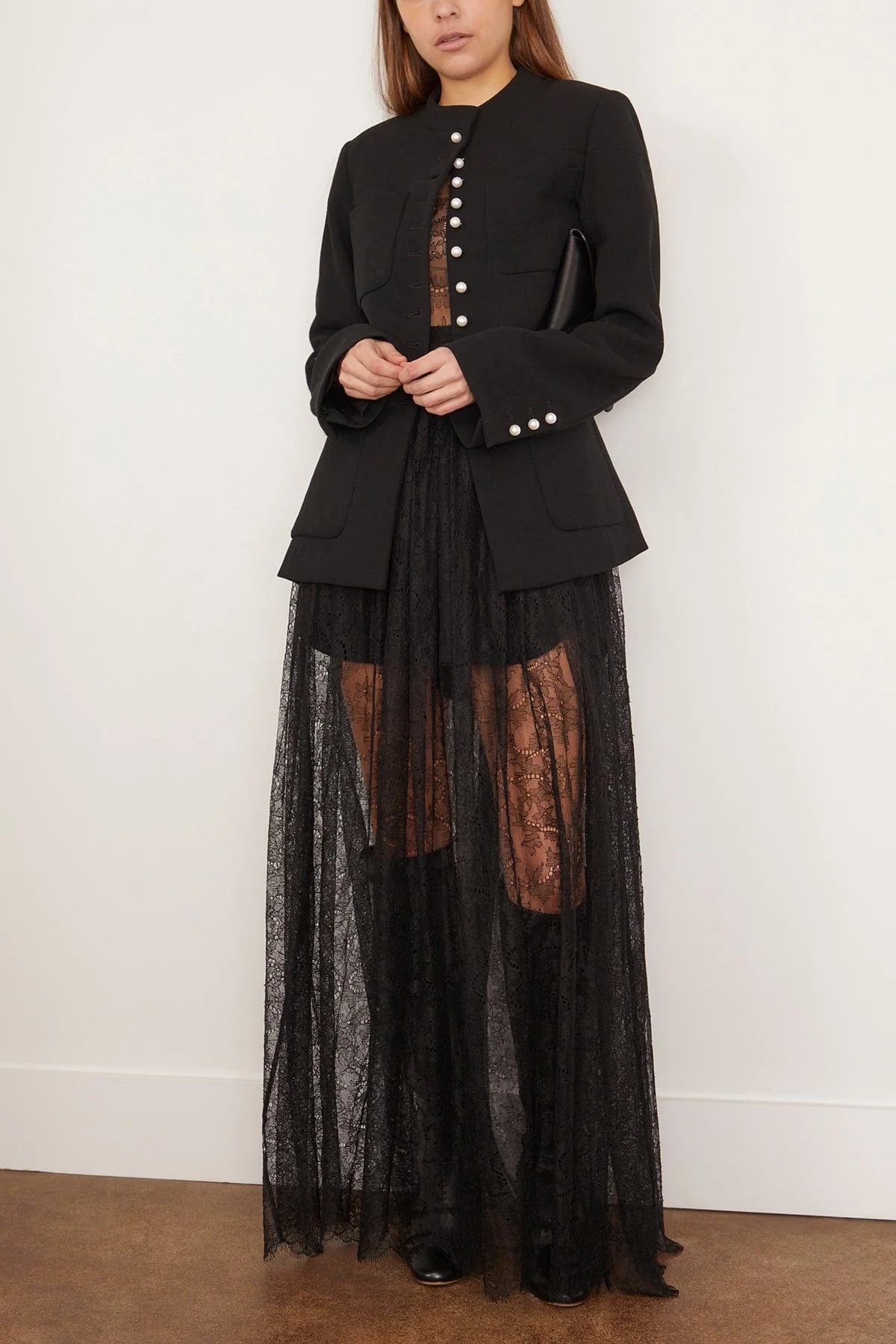 Suzette Sportswear Jacket in Black - Image 2