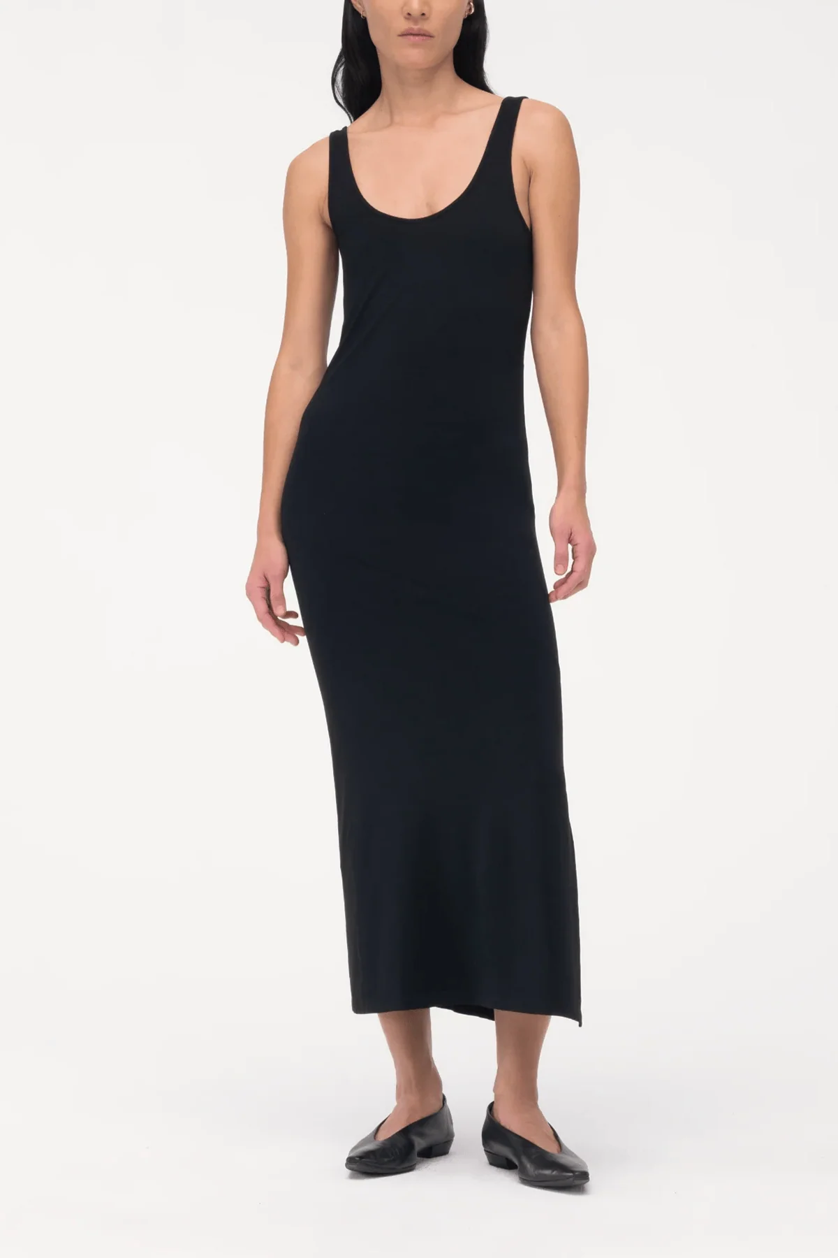 Tank Dress in Black - Image 2