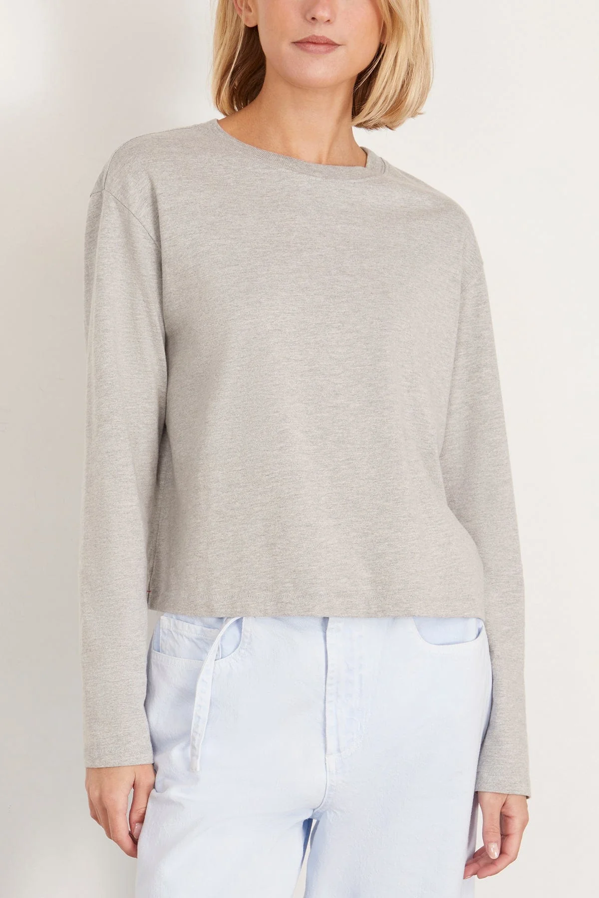 Terrance Tee in Heather Grey - Image 3