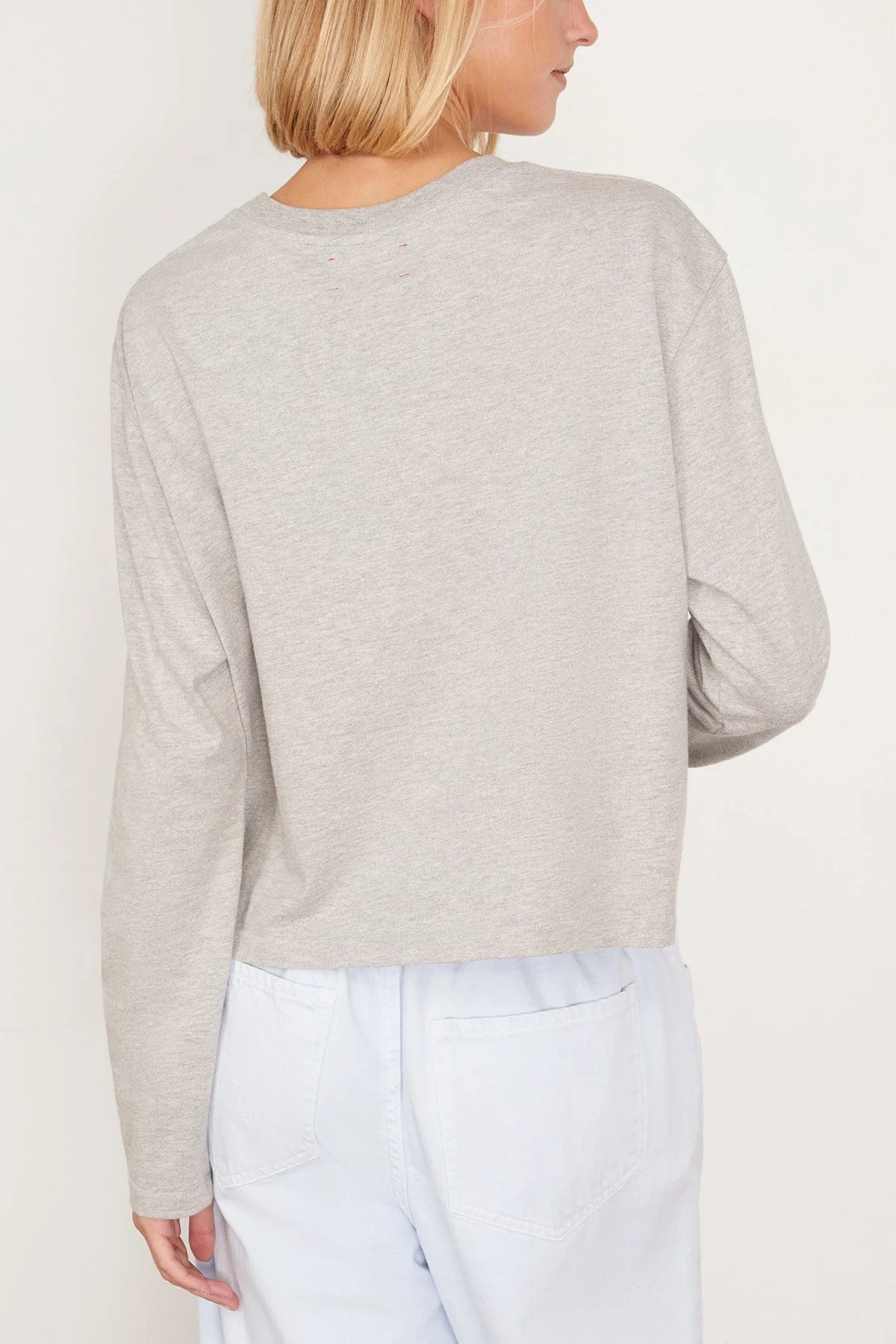 Terrance Tee in Heather Grey - Image 4