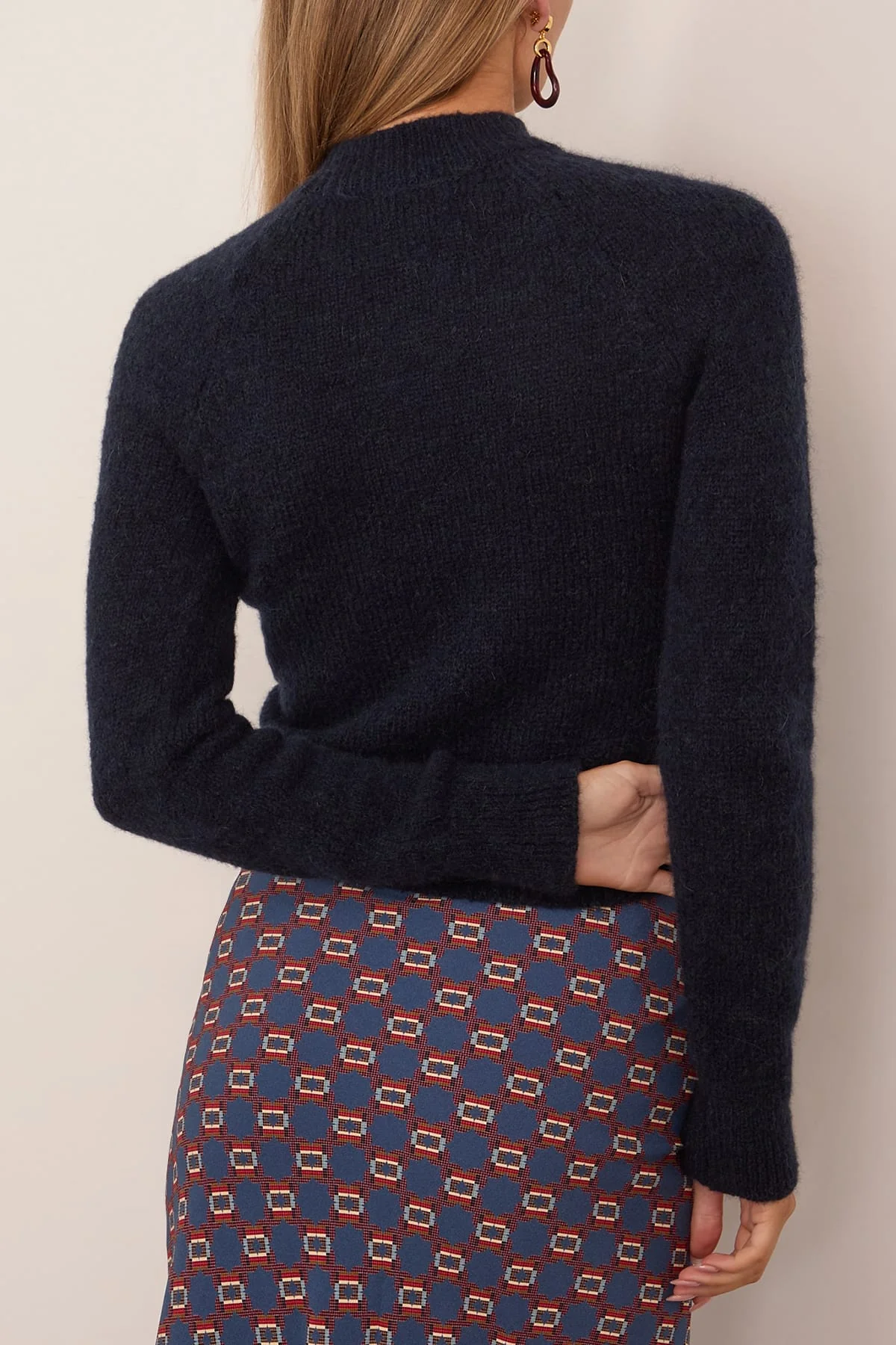 Texas Sweater in Navy - Image 4