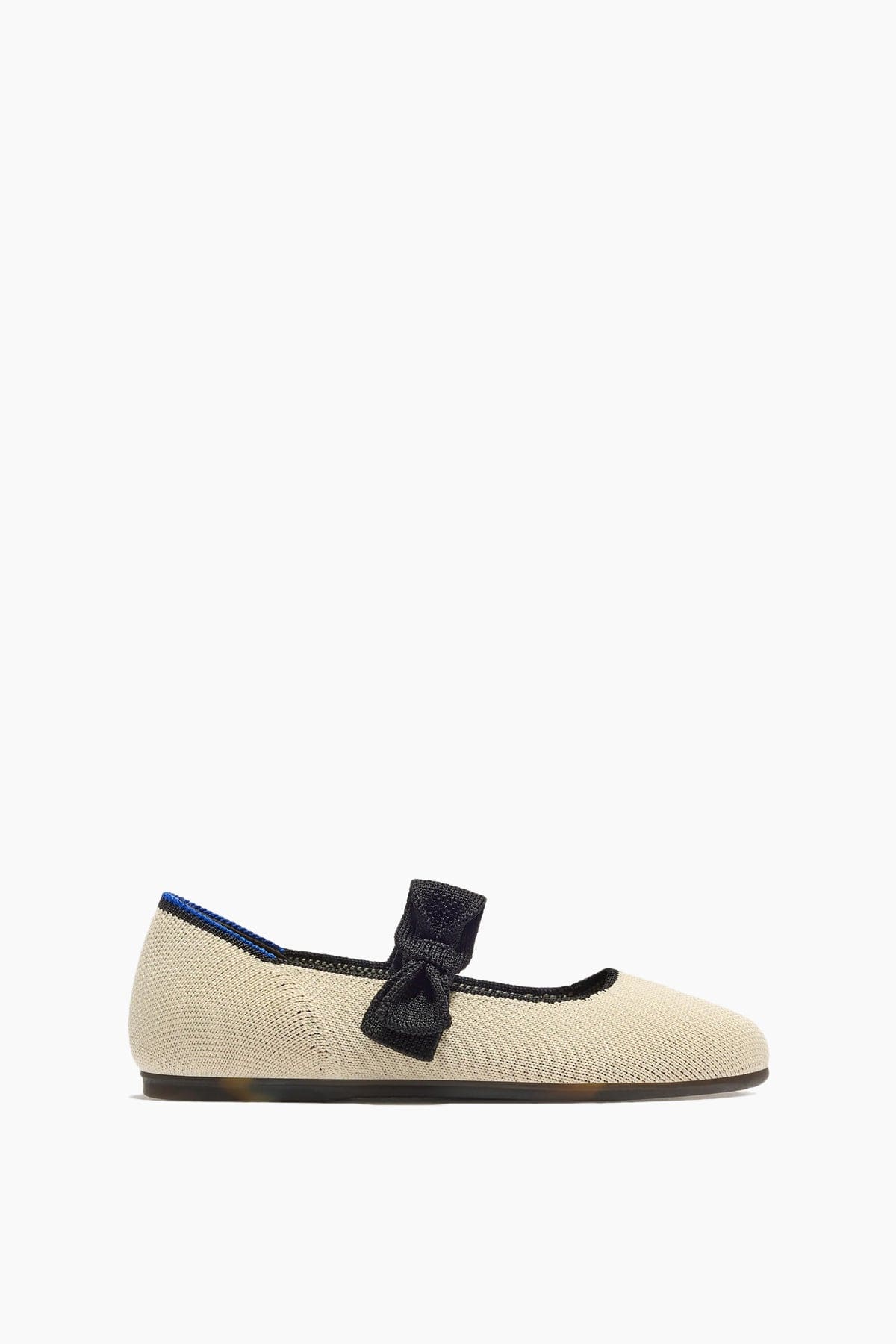 The Kids Tux Bow Mary Jane in Ivory