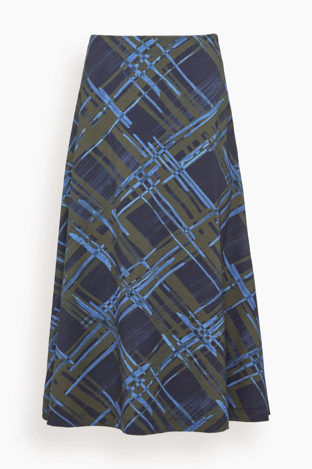 Thea Skirt in Maritime Blue/Army Multi