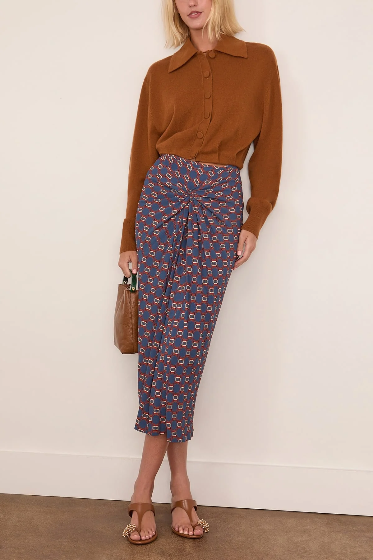 Tigre Cardigan in Rust - Image 2