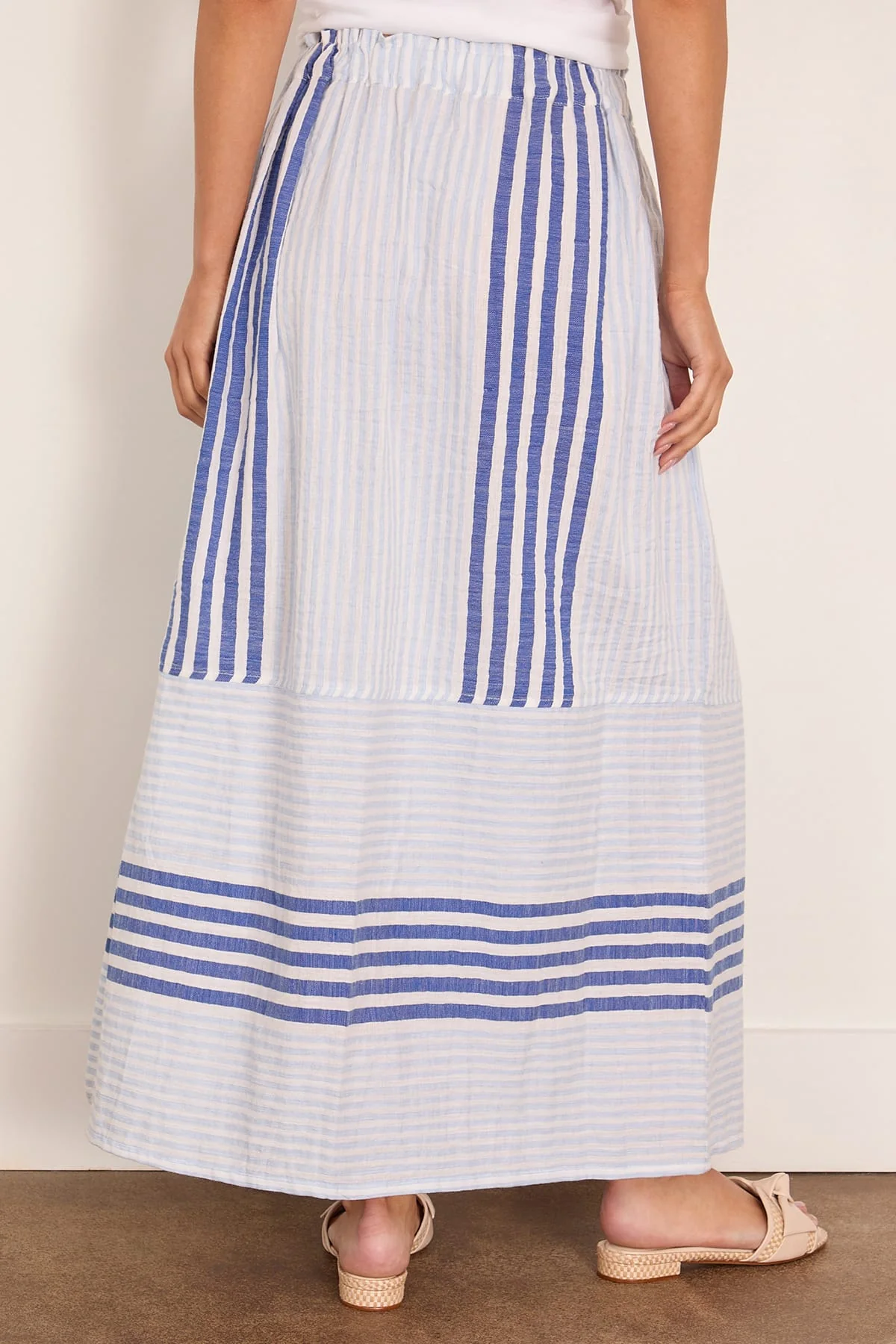 Tola Skirt in Shemizi Blue - Image 4