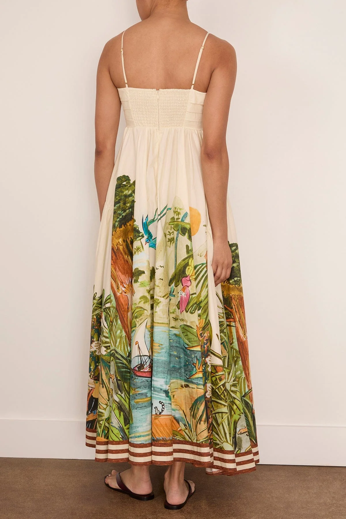 Toucan Tango Midi Dress in Multi - Image 4