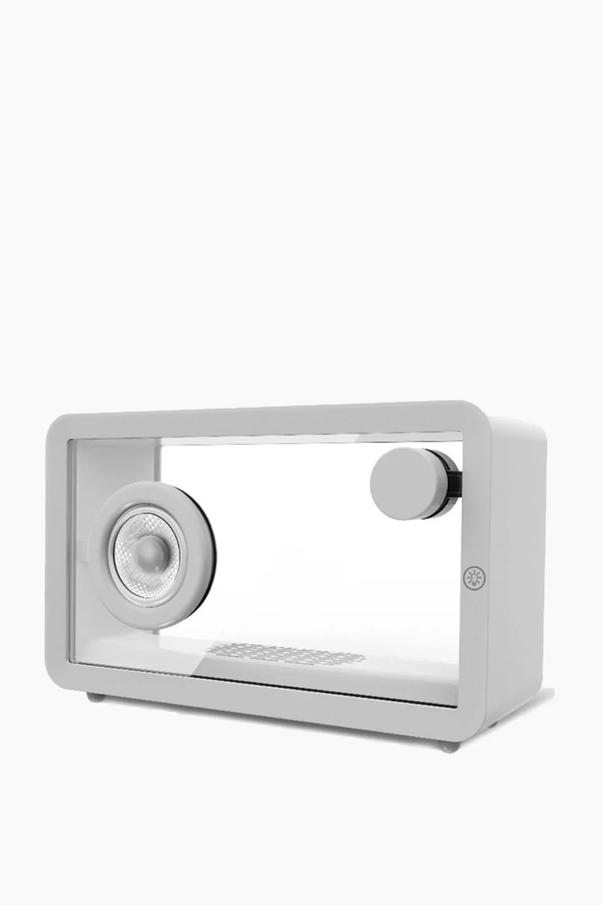 Transparent Bluetooth Speaker in White