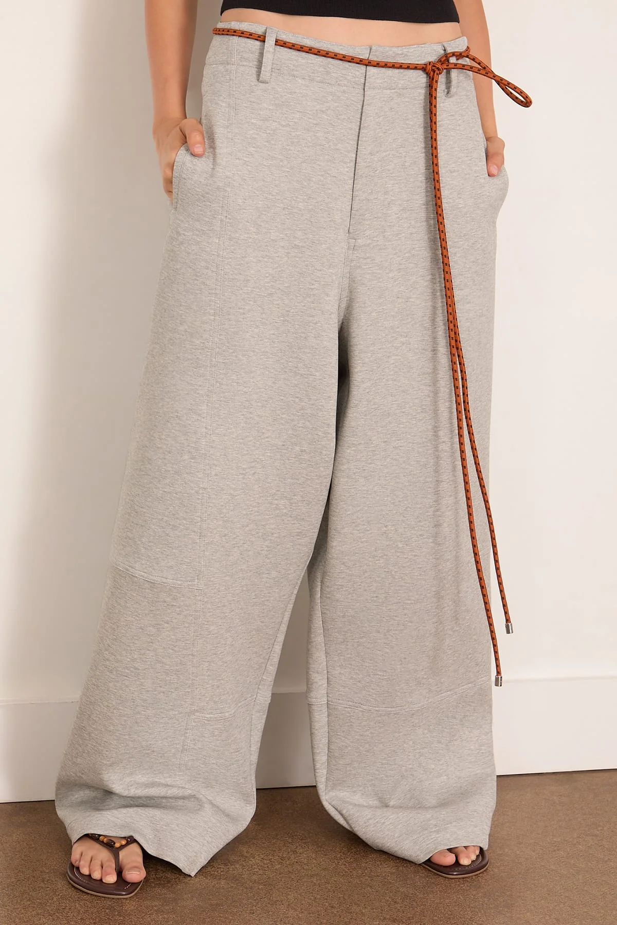 Trouser in Granite Grey Melange - Image 3