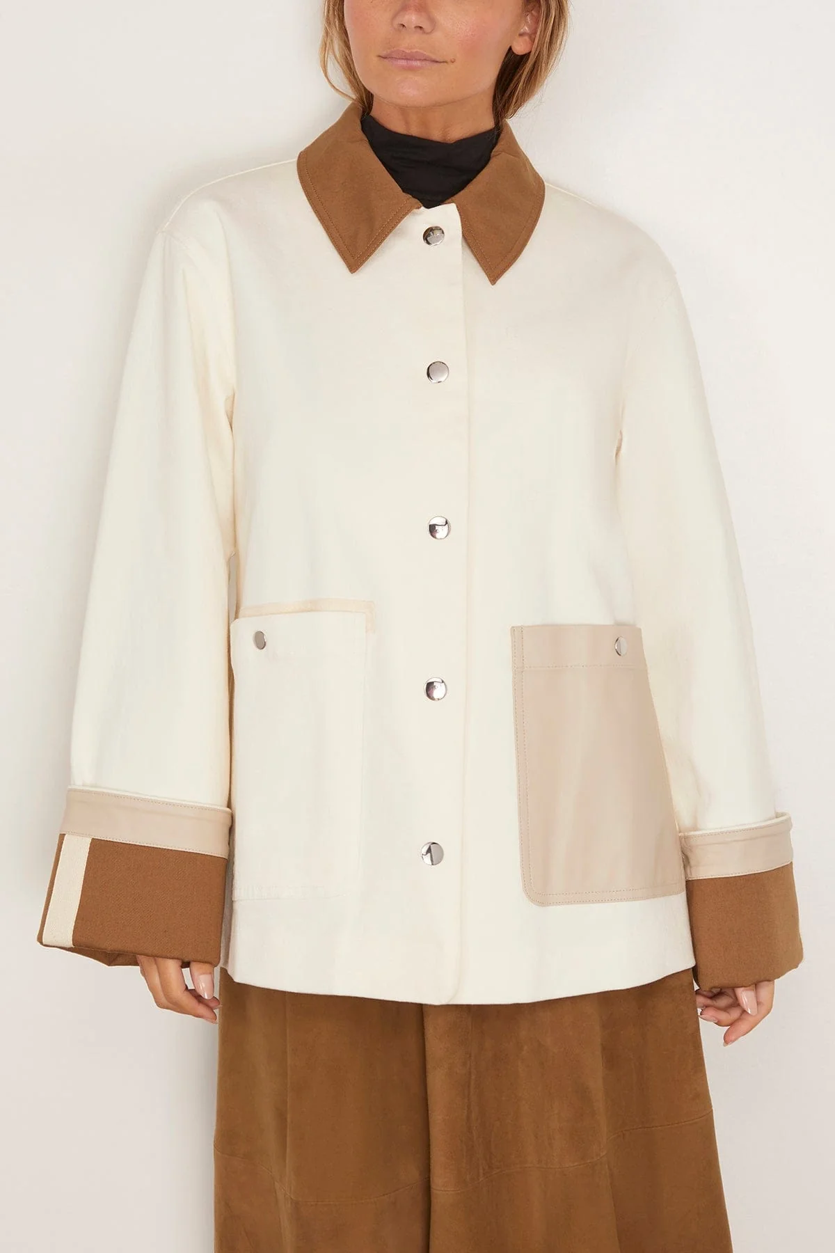 Troy Jacket in Chalk - Image 3