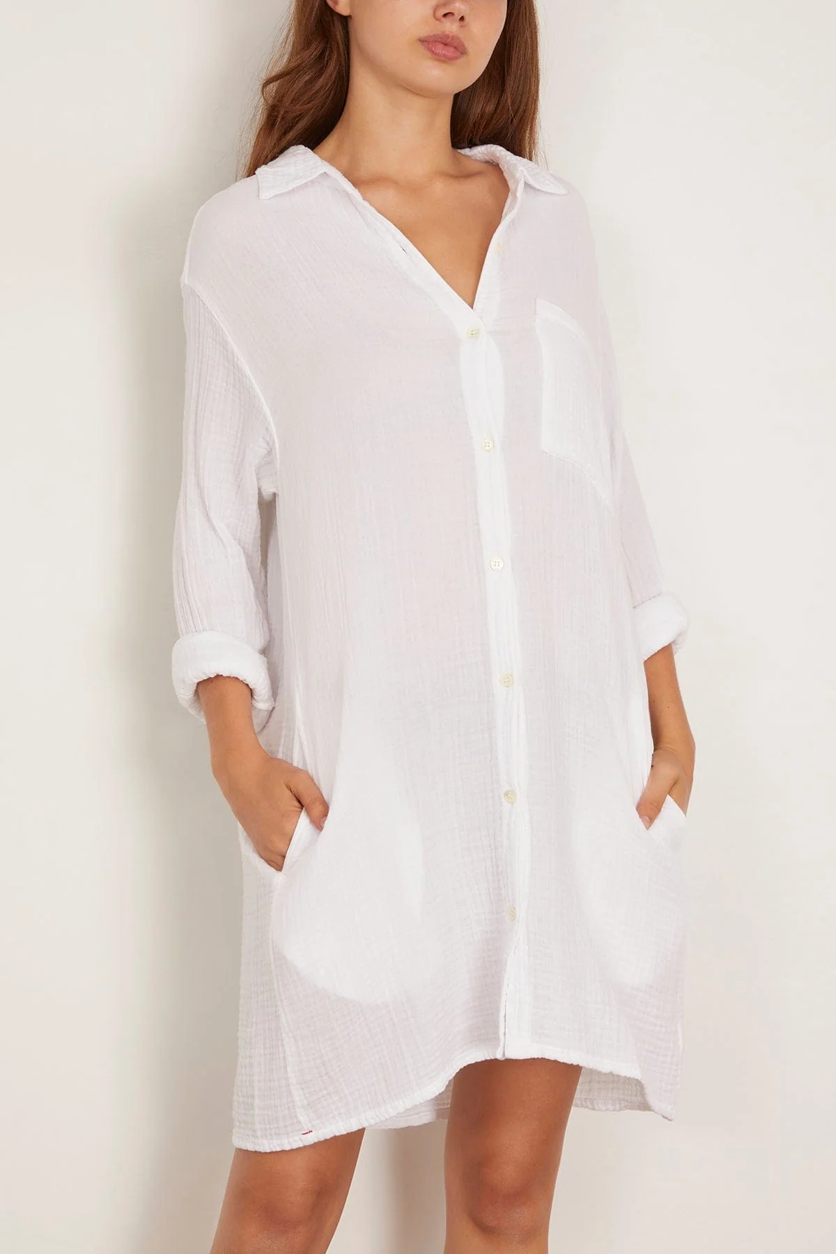 Tyson Dress in White - Image 3