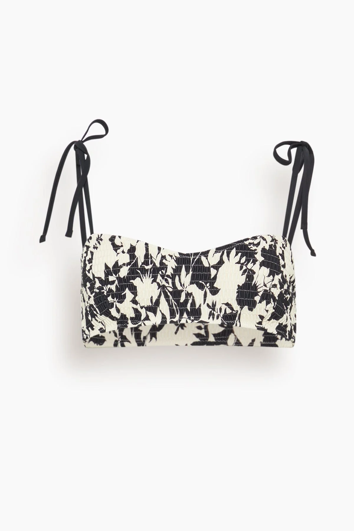Valencia Bikini Top in Black Multi