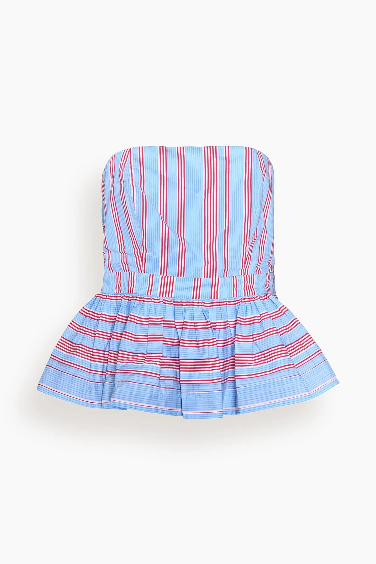 Vera Top in Seaside Stripe