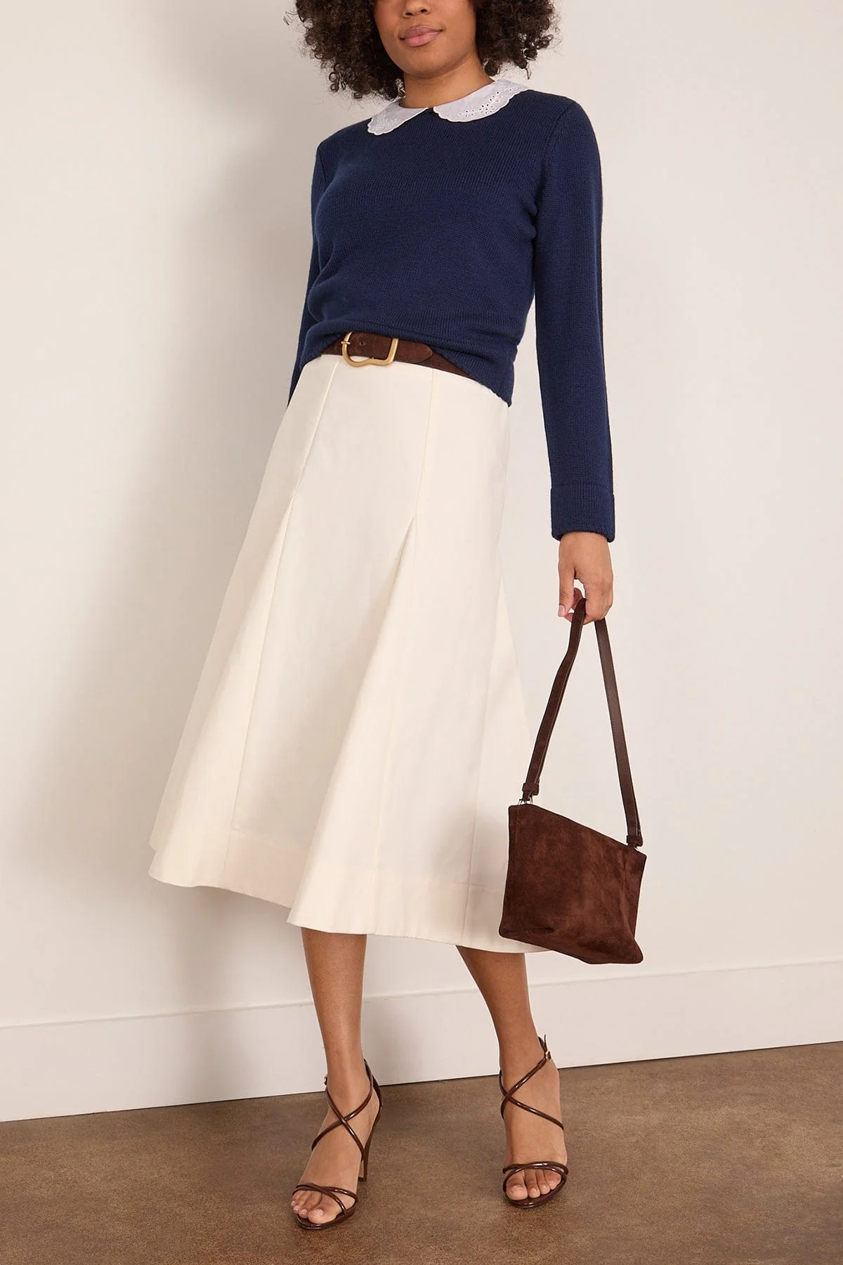 Violette Sweater in Navy - Image 2