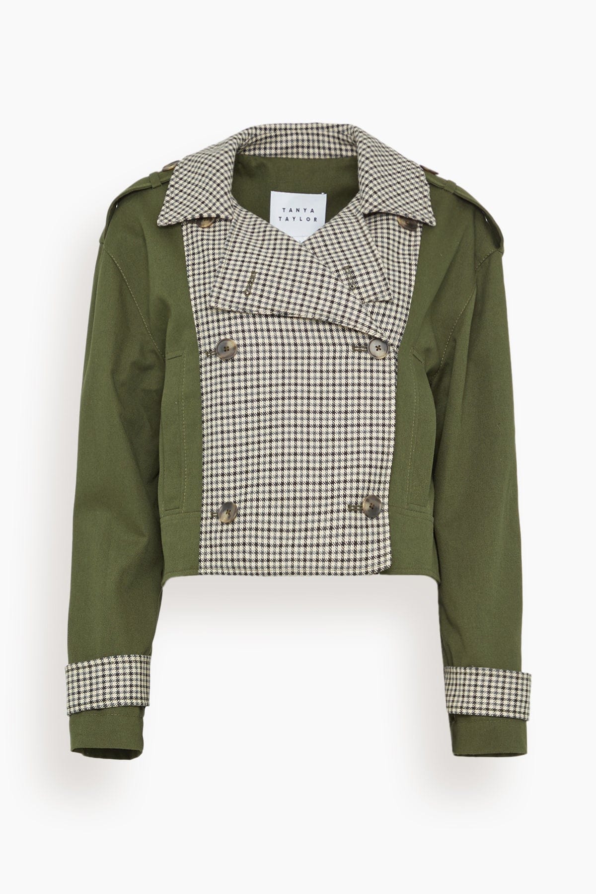 Walton Jacket in Army Check Multi