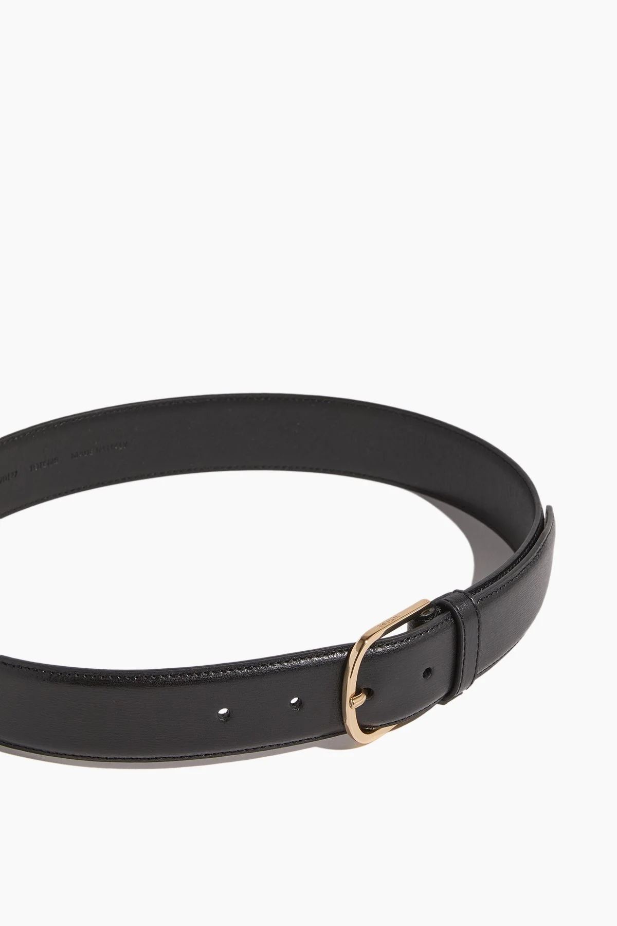 Wide Trouser Belt in Black - Image 3