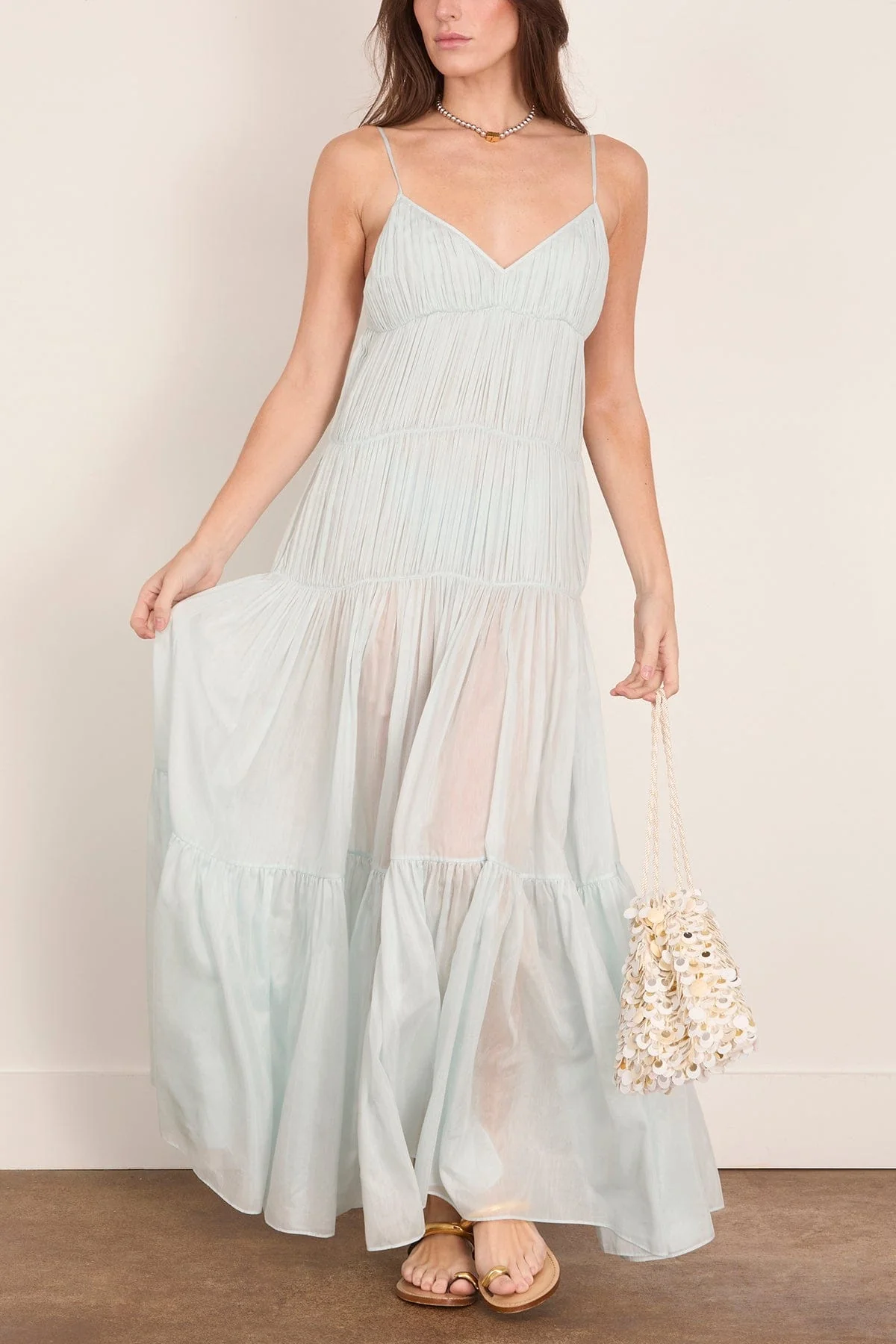 Willow Dress in Pearl Blue - Image 2