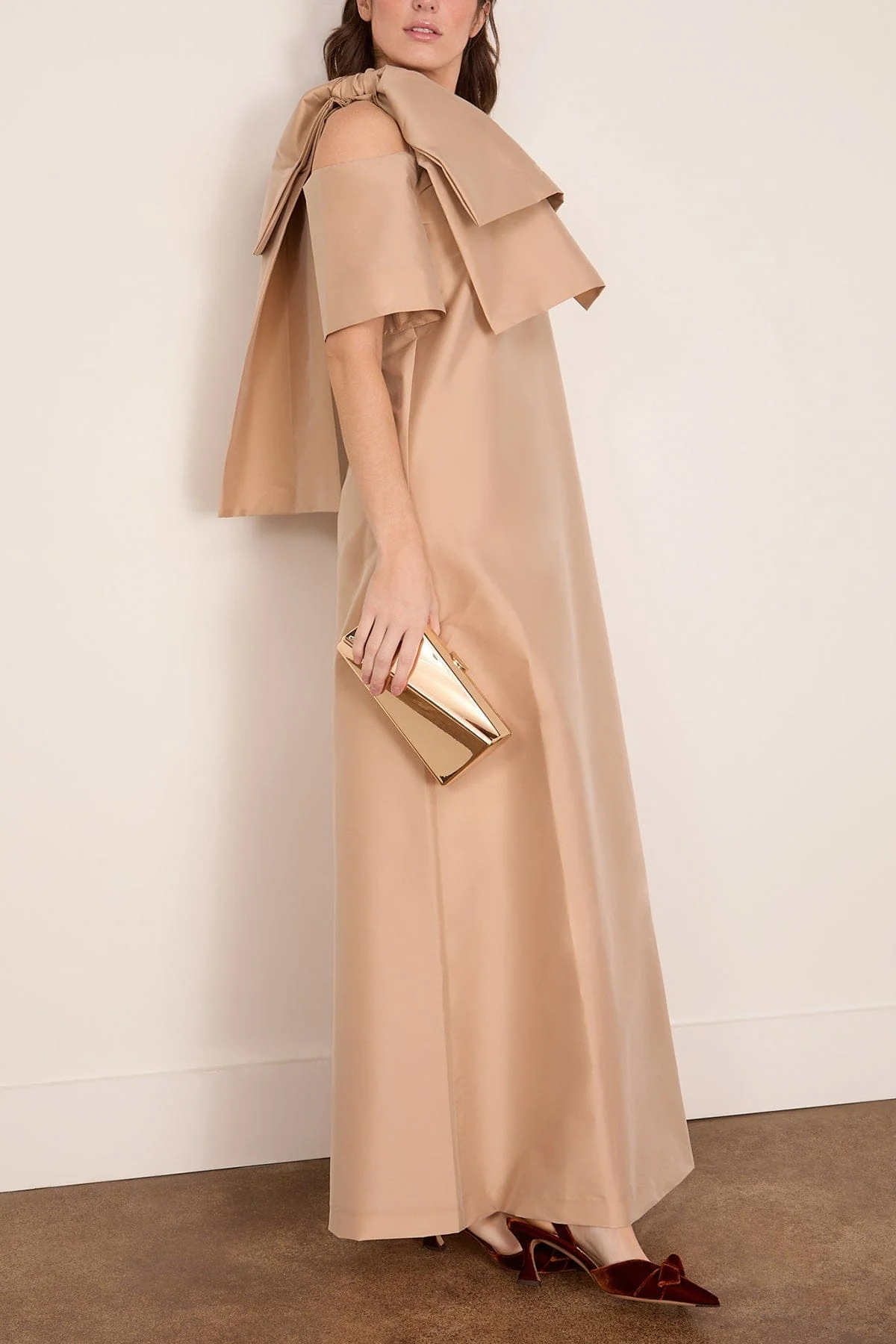 Winona Dress in Beige - Image 2
