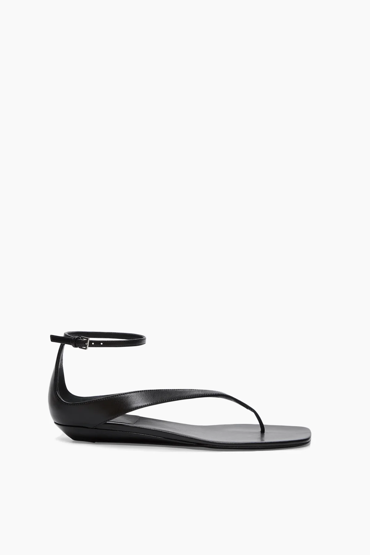 Zio Mini Wedge Sandals in Black